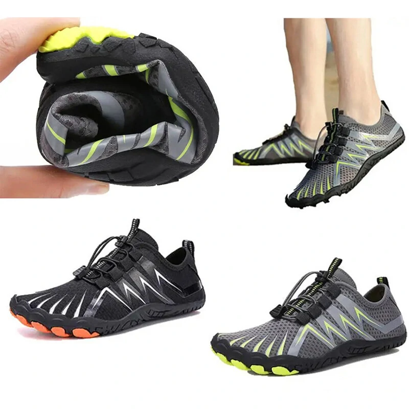 (image for) TENGOO Beach Wading Sandal Five Fingers Barefoot Design Quick Dry Soft Breathable Surf Fishing Fitness Water Sports Shoes